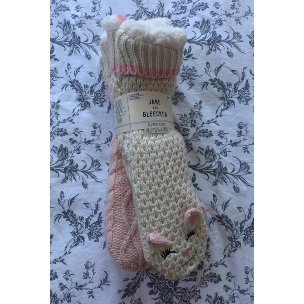Jane & Bleeker Slipper Socks